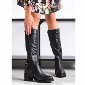 Flyfor Kényelmes fekete csizma 1