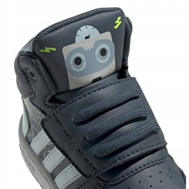 Adidas Hoops Mid 2.0 I Jr FW4925 cipő fehér szürke 2