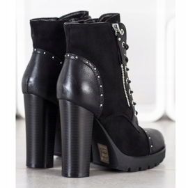 Kayla Sziklacsizma magas sarkú cipőben fekete 2 Kayla Sziklacsizma magas sarkú cipőben fekete 2