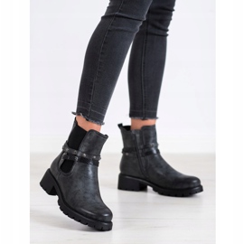 Super Me Öko bőr dolgozók fekete 1