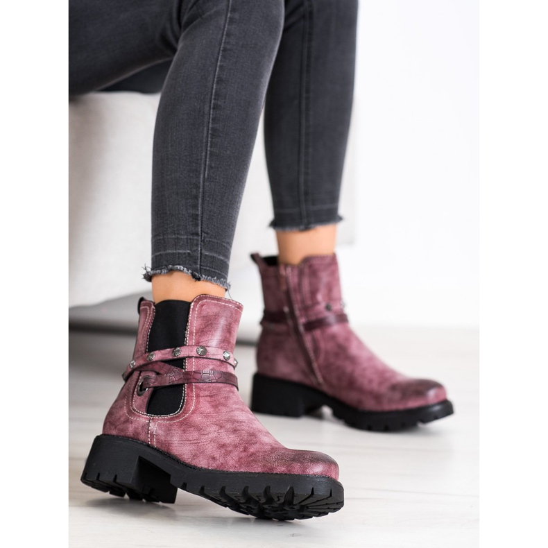 Super Me Öko bőr dolgozók rózsaszín 1