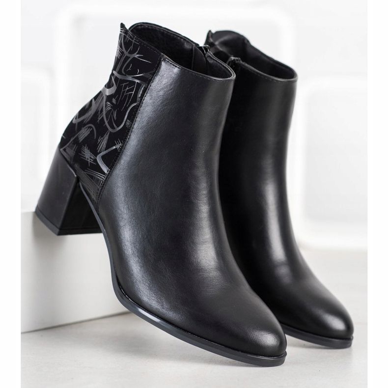 Sergio Leone Meleg csizma mintával fekete 2