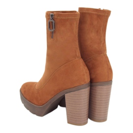 Camel 9513 Camel platform csizma barna 1