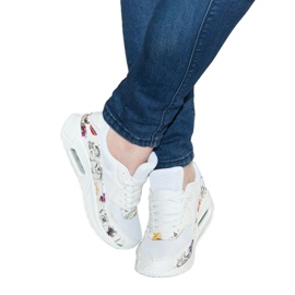 Sportcipők Flowers R-29 White fehér 1