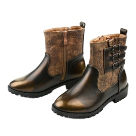 Barna gyermek lánycsizma az Ykslet -től 2