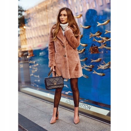 FG1 Női csizma sarkon Pink Good Vibes rózsaszín 1