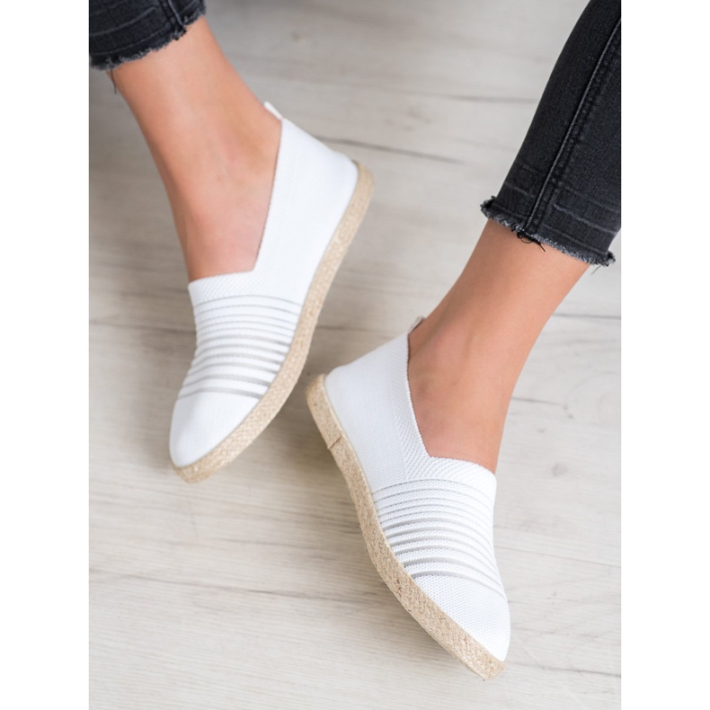 MCKEYLOR Slipony Espadrilles fehér 2