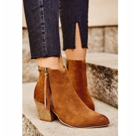 Big Star Suede csizma GG274364 teve barna 2