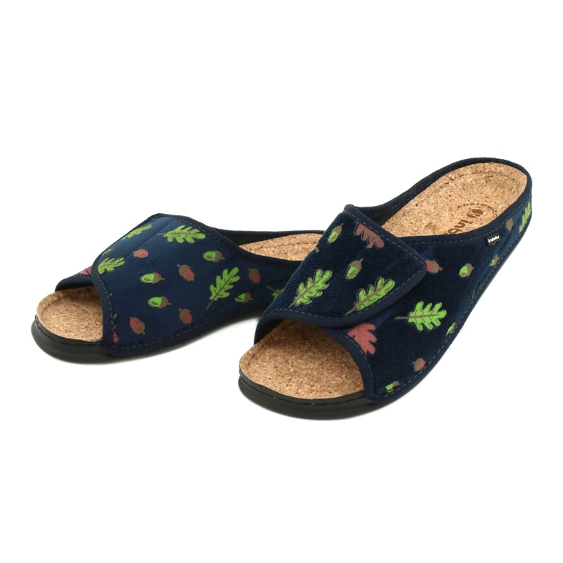 Inblu női cipő 155D115 sötétkék zöld 3