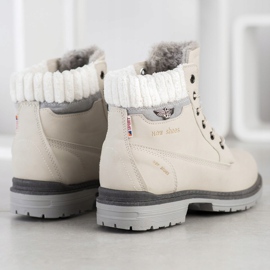 SHELOVET New Shoes túrabakancs bézs 1