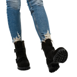 Fekete női szigetelt csizma az Irinrahne -tól 1