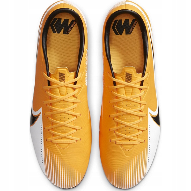 Nike Mercurial Vapor 13 Academy SG-Pro Ac BQ9142 801 futballcipő narancssárga narancssárga 1