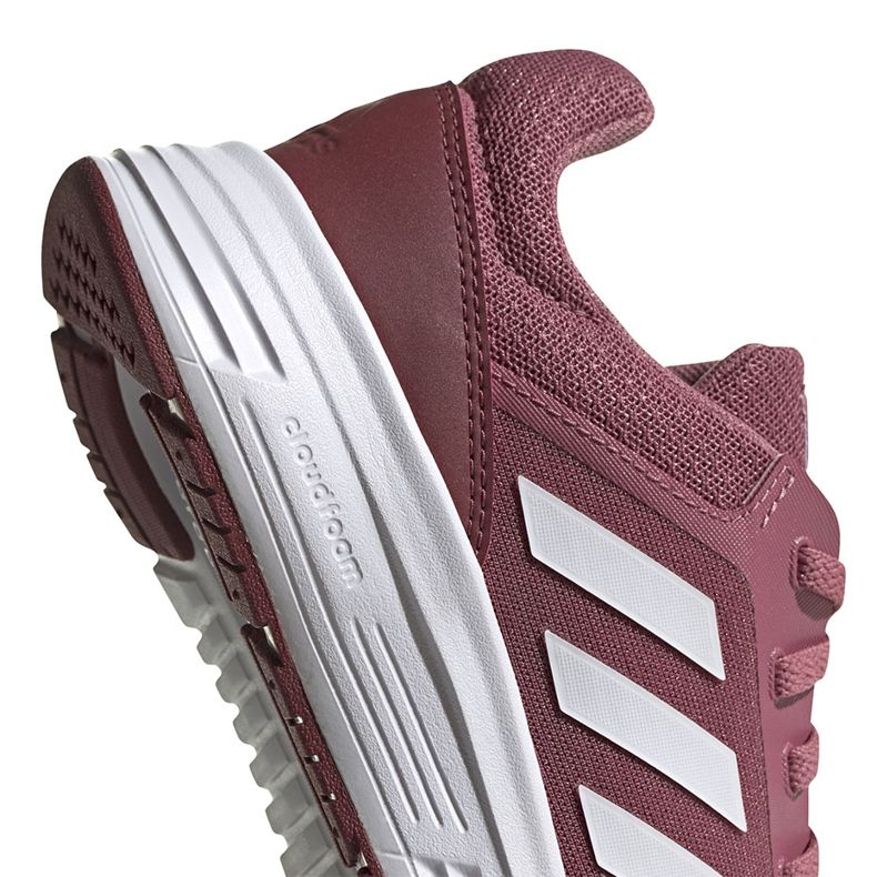 Női futócipő adidas Galaxy 5 bordó FW6124 fehér piros 3
