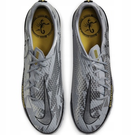 Nike Phantom Gt Scorpion Academy Dynamic Fit Tf DA2263 001 futballcipő ezüst ezüst 1
