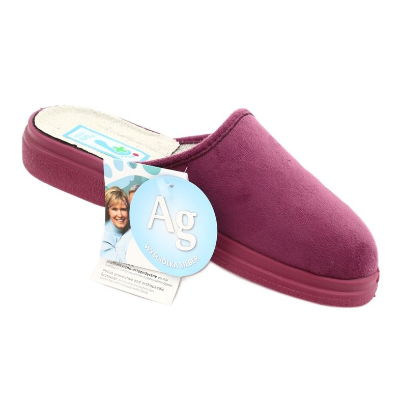 Befado női pu papucs 132D014 rózsaszín 4