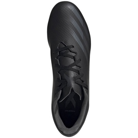 Adidas X Ghosted.4 FxG EG8195 futballcipő fekete fekete 1