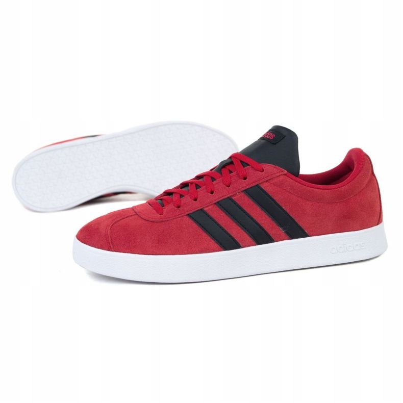 Adidas Vl Court 2.0 M EG3963 fekete piros 1