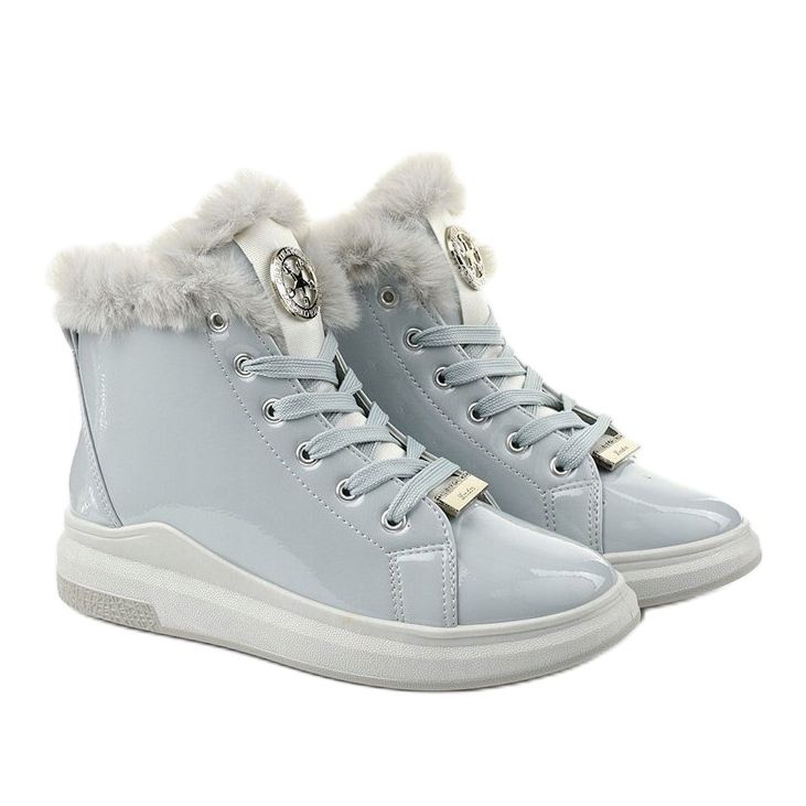 Szürke csizma, szigetelt Freemans csizma 2