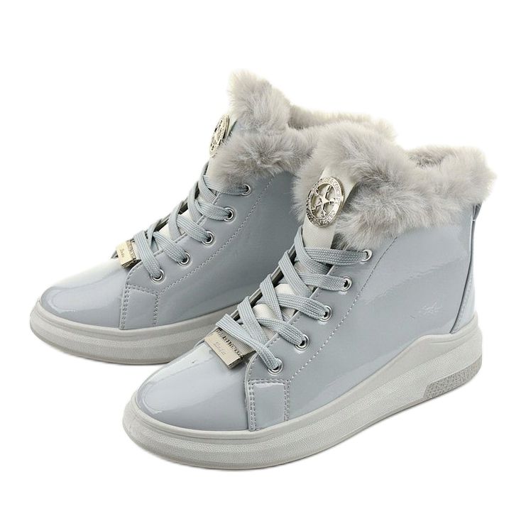 Szürke csizma, szigetelt Freemans csizma 1