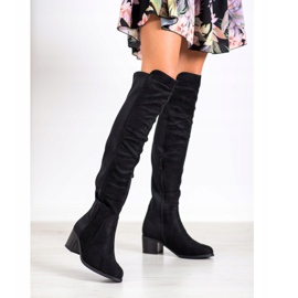 Balada Csizma alacsony poszton fekete 1