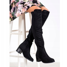 Balada Csizma alacsony poszton fekete 2