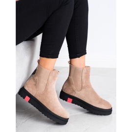 Seastar Csizma a platformon bézs 2
