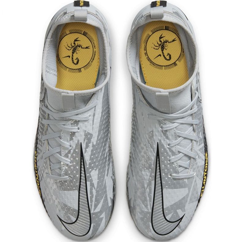 Nike Phantom Gt Scorpion Academy Dynamic Fit FG / MG Jr DA2287 001 futballcipő kék szürke 1 Nike Phantom Gt Scorpion Academy Dynamic Fit FG / MG Jr DA2287 001 futballcipő kék szürke 1