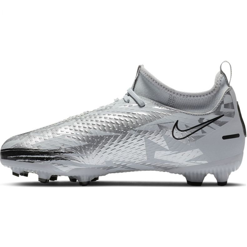 Nike Phantom Gt Scorpion Academy Dynamic Fit FG / MG Jr DA2287 001 futballcipő kék szürke 2