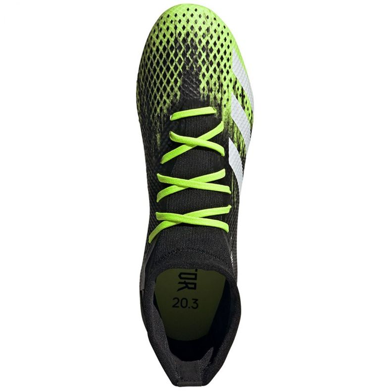 Adidas Predator 20.3 Sg M EH2904 futballcipő sokszínű fekete 1