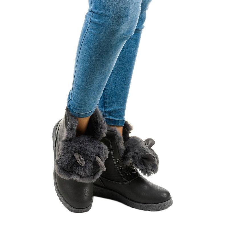 Szürke szigetelésű csizma az Alrindrától 1