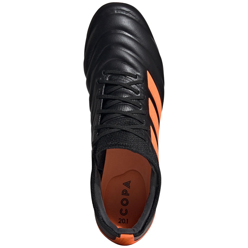 Adidas Copa 20.1 Fg futócipő fekete és narancssárga EH0882 2