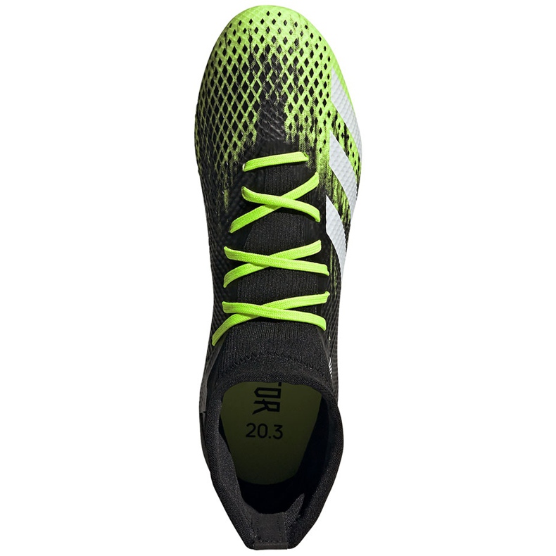 Futballcipő adidas Predator 20.3 Sg fekete -zöld EH2904 sokszínű 1