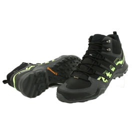 Adidas Terrex Swift R2 Mid Gtx férfi cipő fekete EH2281 szürke zöld 4