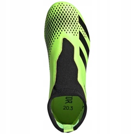 Adidas Predator 20.3 Ll Fg Junior futballcipő zöld-fekete EH3019 1