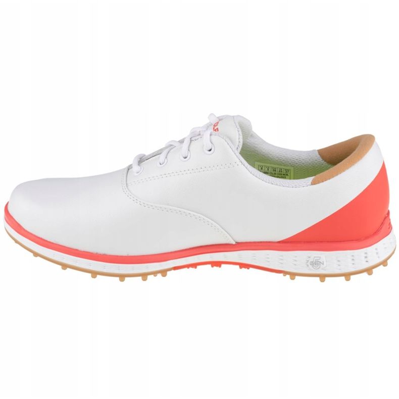 Skechers Go Golf Elite 2 W 14866-WCRL Cipő fehér narancssárga 1