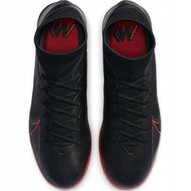 Nike Mercurial Superfly 7 Academy Ic M AT7975 060 futballcipő ibolya fekete 1