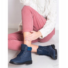 Sport Stílusos Navy Blue Trappers sötétkék 1