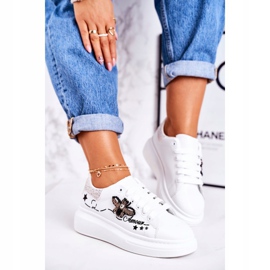 Női sportcipők Fly White Silver Amour fehér 2