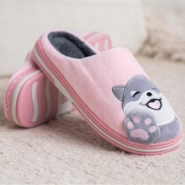 Bona Welcome Home papucs rózsaszín szürke 2