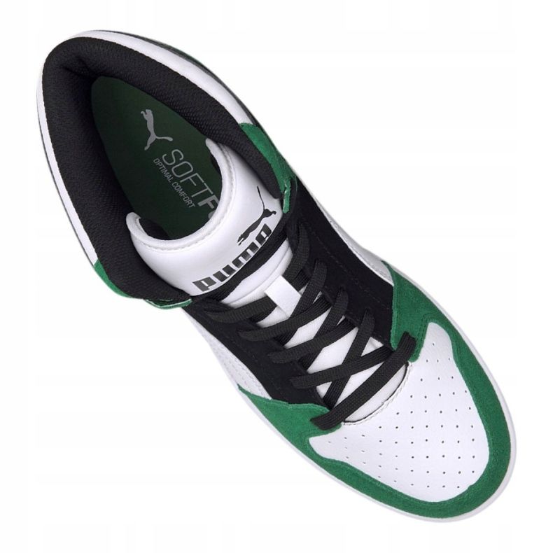 Puma Rebound LayUp Sd M 370219-05 fehér fekete zöld 2 Puma Rebound LayUp Sd M 370219-05 fehér fekete zöld 2