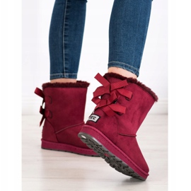 Bona Maroon Mukluki íjakkal piros 1 Bona Maroon Mukluki íjakkal piros 1