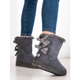 Bona Szürke Mukluki íjakkal 1 Bona Szürke Mukluki íjakkal 1