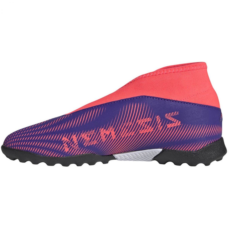 Adidas Nemeziz.3 Ll Tf Jr EH0584 futballcipő narancs, lila, rózsaszín ibolya 2