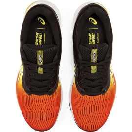 Férfi futócipő Asics Gel Pulse 11 fekete és narancssárga 1011A550 800 sokszínű 1