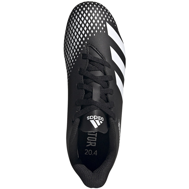 Adidas Predator 20.4 FxG Junior FW9221 futballcipő fekete fekete 1