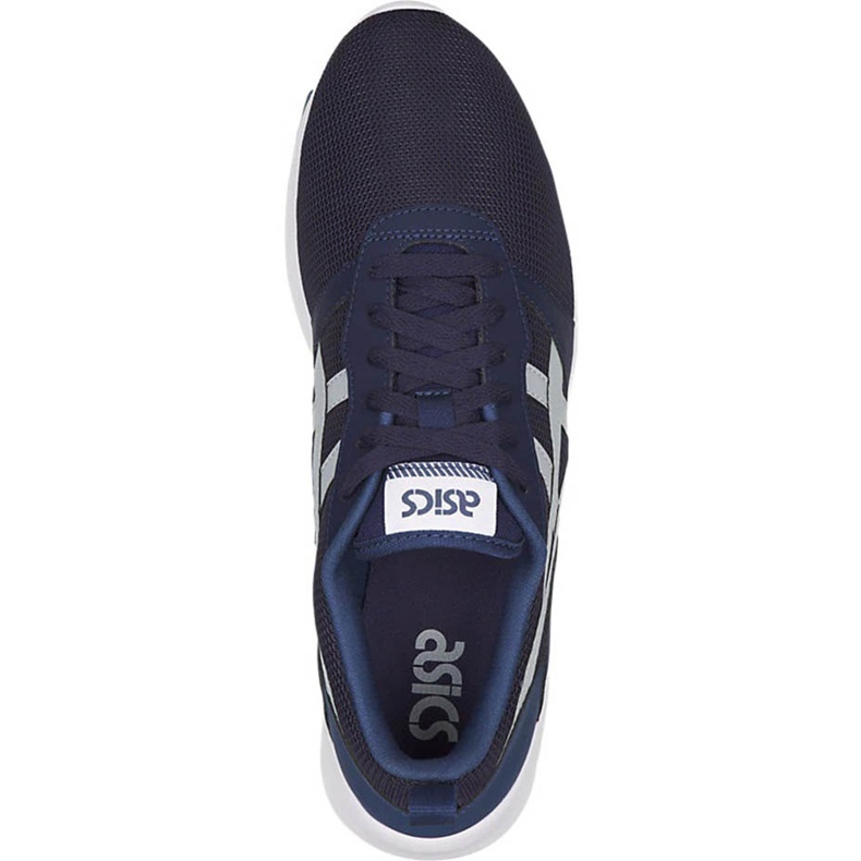 Férfi cipő Asics Lyte Jogger sötétkék H832N 5896 fehér 1