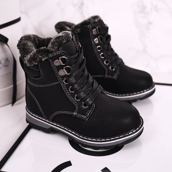 Fur Black Luke szigetelésű gyermekfogók fekete 2