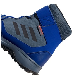 Adidas Terrex Snow Cf Cp Cw Jr G26579 cipő fekete kék szürke 2