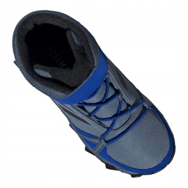 Adidas Terrex Snow Cf Cp Cw Jr G26579 cipő fekete kék szürke 3