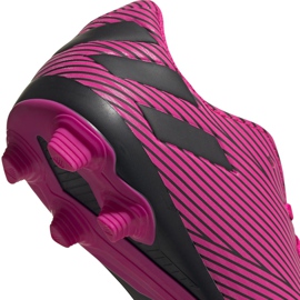 Adidas Nemeziz 19.4 FxG Junior rózsaszín futballcipő F99949 3